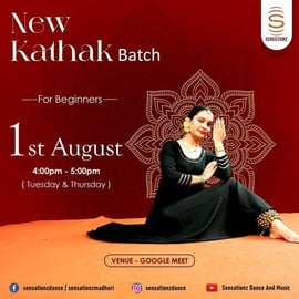 Sensationz Dance-New Kathak Batch