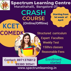 Spectrum Learning Centre-CRASH COURSE