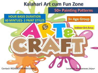 Art Class-Kalahari Art cum Fun Zone (Art & Craft)