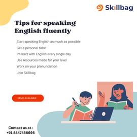 Skillbag-Tips for speaking English fluently Classes