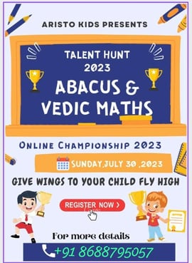 Aristo Kids-ABACUS & VEDIC MATHS ONLINE CHAMPIONSHIP
