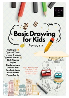 The Learning BRUSH-Basic Drawing for Kids