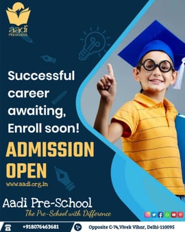 Aadi Play School-Admission Open