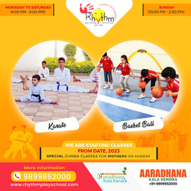 Rhythm Playschool-Karate N Basket Ball Classes