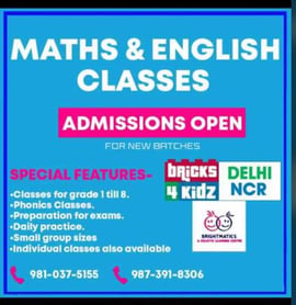 Bricks4 Kidz-MATHS & ENGLISH CLASSES