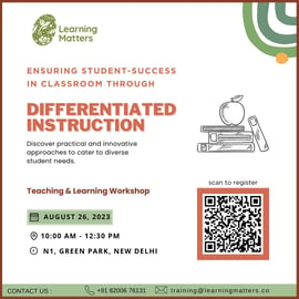 Shibanshu Learning Matters-Teaching & Learning Workshop