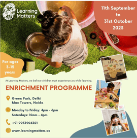 Shibanshu Learning Matters-ENRICHMENT PROGRAMME