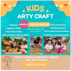 Ekansh-KIDS ARTY CRAFT