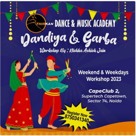 Thirkan Dance Academy-Dandiya & Garba Workshop By Mishha Ashish Jain