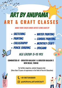 Art by Anupama-ART & CRAFT CLASSES
