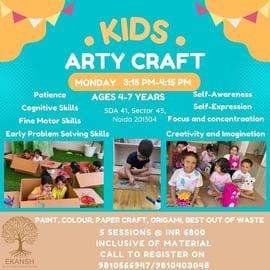 Ekansh-KIDS ARTY CRAFT