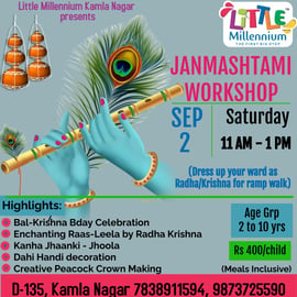 Little Millennium-JANMASHTAMI WORKSHOP