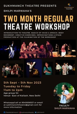 Sukhmanch Theatre-THEATRE WORKSHOP