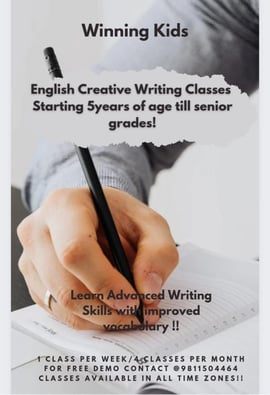 Winning Kids-English Creative Writing Classes