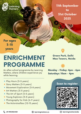 Shibanshu Learning Matters-ENRICHMENT PROGRAMME