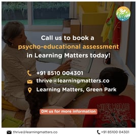 Shibanshu Learning Matters- psycho-educational assessment