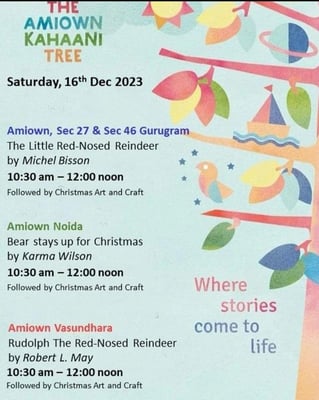 Amiown-Bear stays up for Christmas