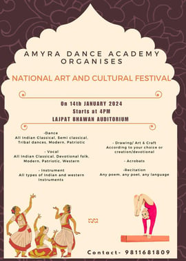 Amyra Dance Academy-NATIONAL ART AND CULTURAL FESTIVAL