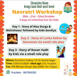 BukMuk-Navratri Workshop