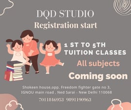 DQD Studios-TUITION CLASSES