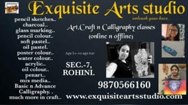 Exquisite Art n Craft classes-Art Craft n Calligraphy classes