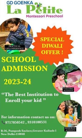 GD Goenka La Petite-School Admission