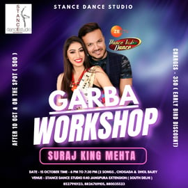 Stance Dance Studio-Garba Workshop