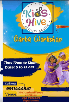 Kids Hive-Garba Workshop