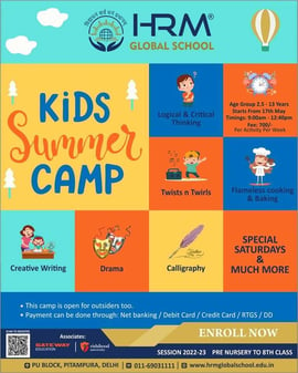 HRM Global School- Kids Summer Camp