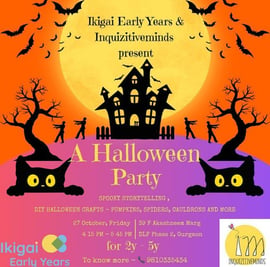 Ikigai Early Years- Halloween Party