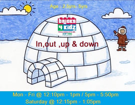 Bricks4 Kidz-In out up & down