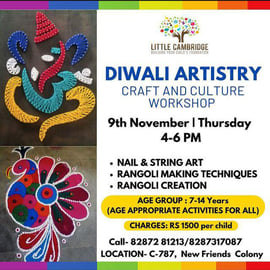 Little Cambridge-DIWALI ARTISTRY