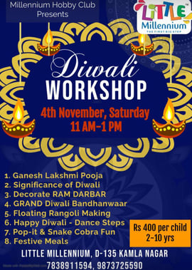 Little Millennium-Diwali Workshop