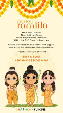 Playful Minds-musical ramlila