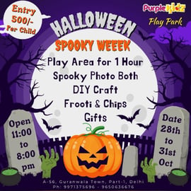 Purple Kidz-Halloween Spooky Week