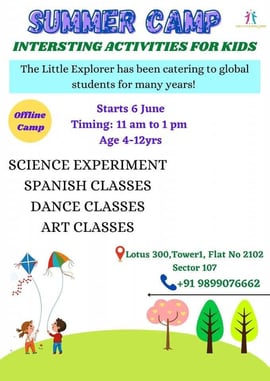 The Little Explorer - Summer Camp