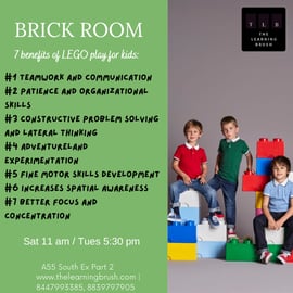 The Learning Brush - Brick Room Lego