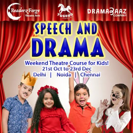 Tugbug-Speech & Drama (Weekend Theatre Course for Kids)