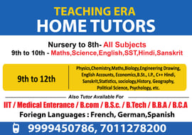 TEACHING ERA HOME TUTORS-Home Tuitions