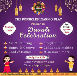 The Popsicles-Diwali Celebration