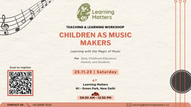 Shibanshu Learning Matters-TEACHING & LEARNING WORKSHOP