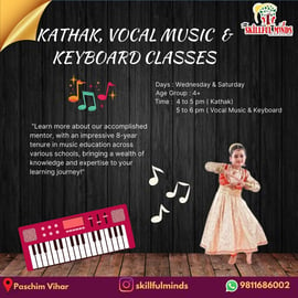 Skillful minds-KATHAK VOCAL MUSIC & KEYBOARD CLASSES