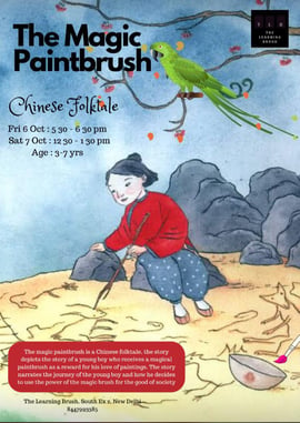 The Learning Brush-The Magic Paintbrush Chinese Folktale