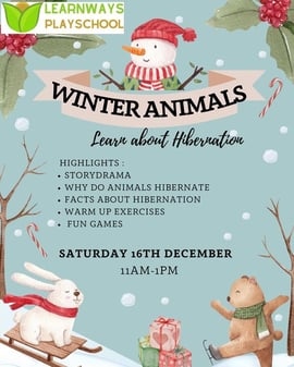 Learnways Playschool-winter animals