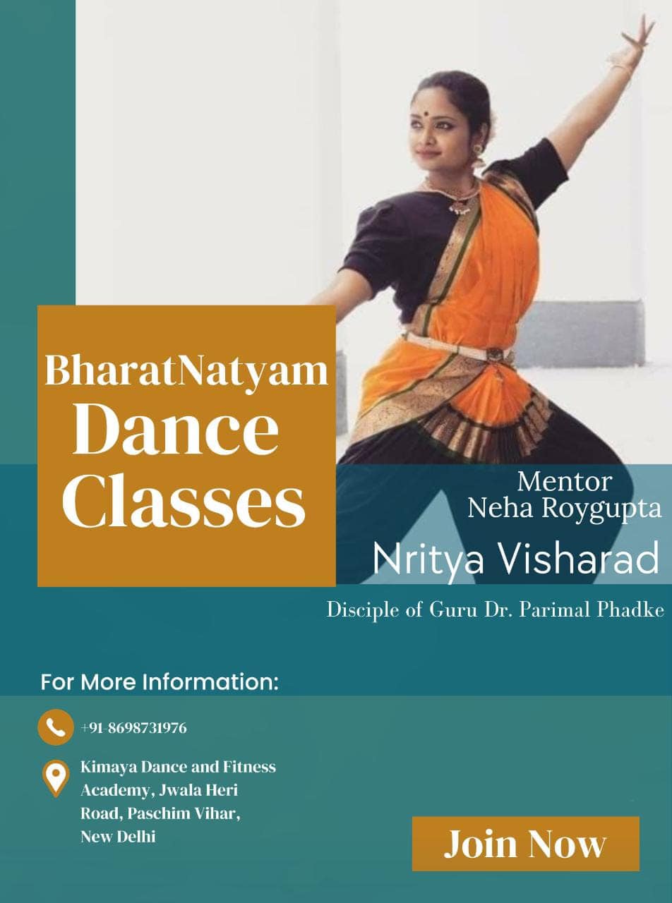 Kimaya Dance & Fitness Academy-BharatNatyam Dance Classes In Paschim Vihar